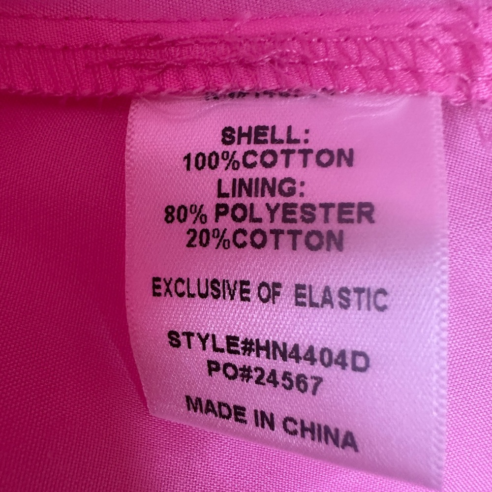 Pink Floral Midi Dress with Smocked Bodice - Picture 12 of 16